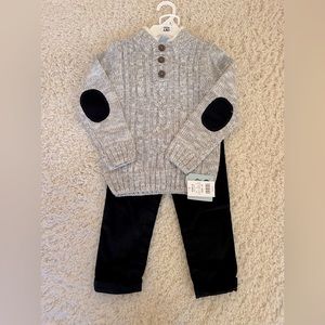 Boys 4T Sweater and Pant Set